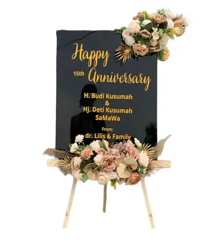 Papan Bunga Akrilik Rambigundam