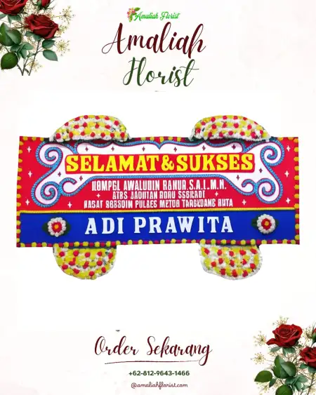 Papan Bunga Ucapan Selamat Rambigundam